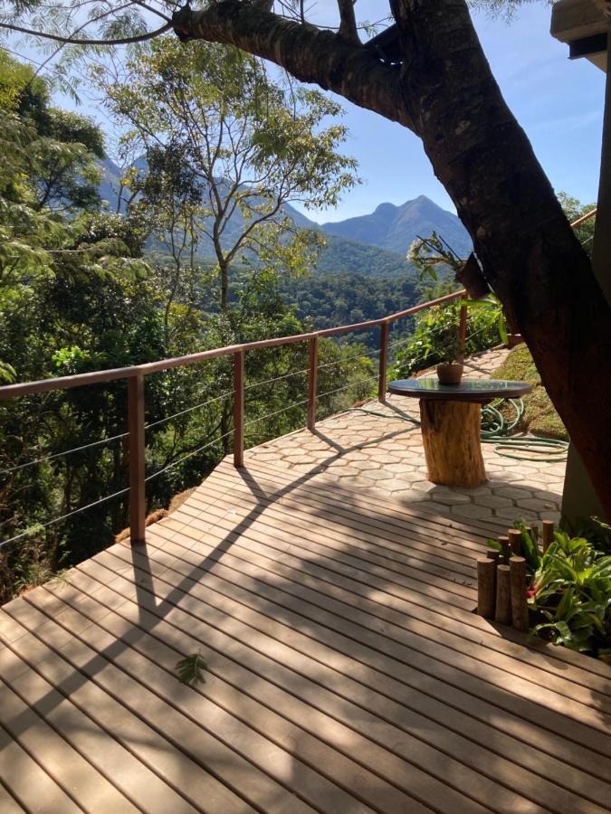 O Chalé mais bucólico de Araras. Vista linda Esterno foto