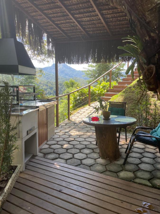 O Chalé mais bucólico de Araras. Vista linda Esterno foto
