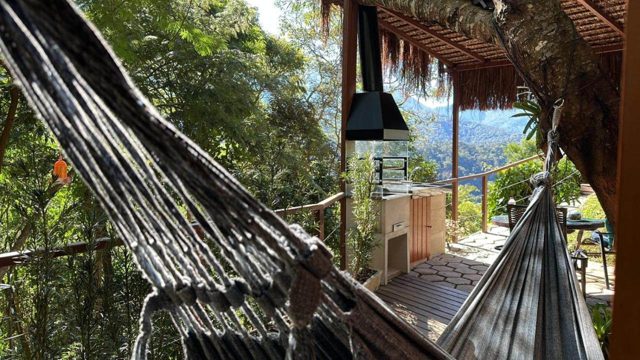 O Chalé mais bucólico de Araras. Vista linda Esterno foto